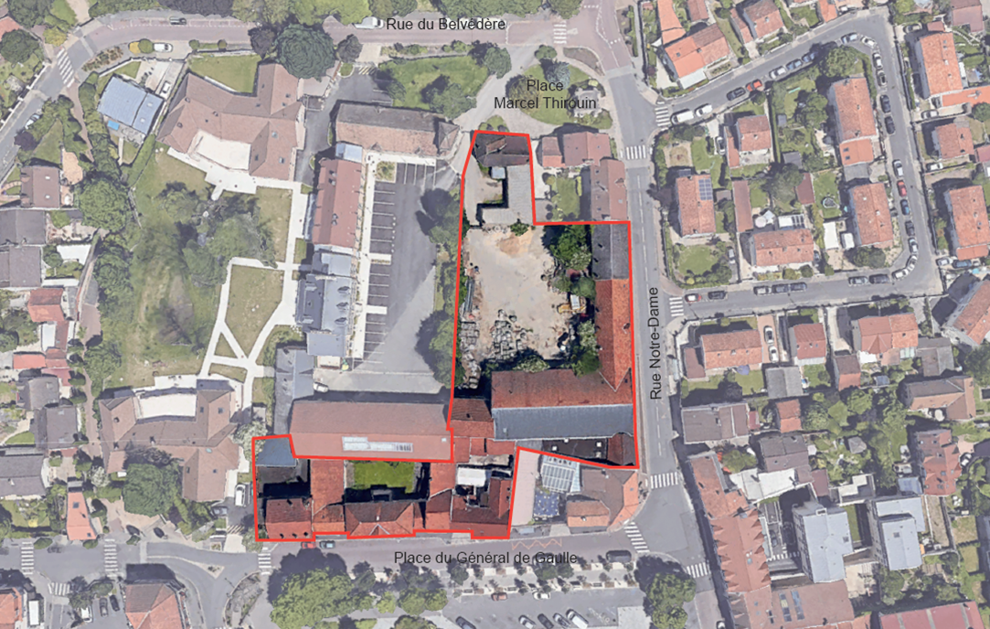 emplacement du nouveau conservatoire