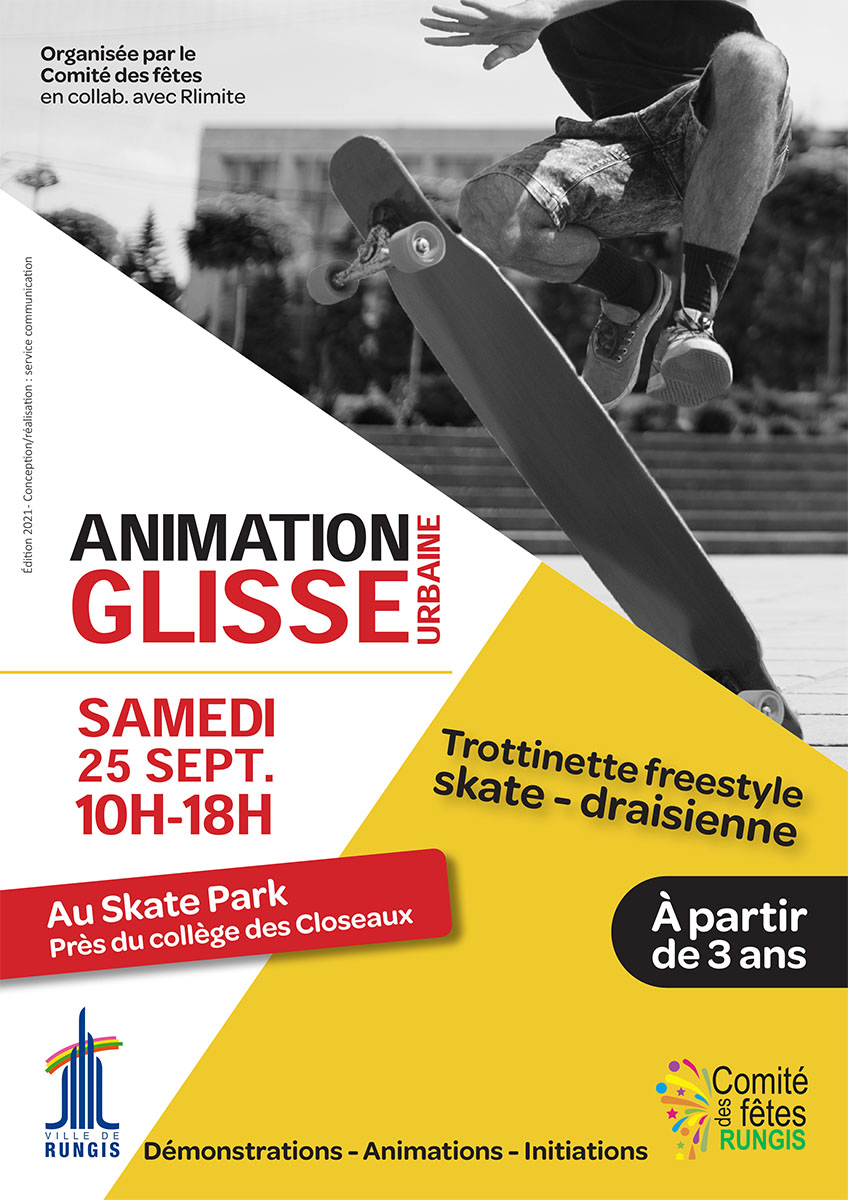 Glisse urbaine skate park