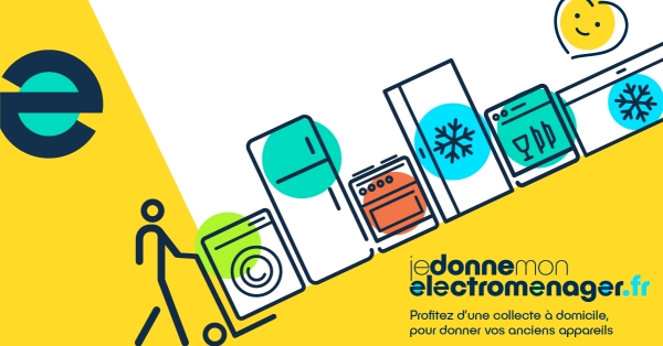 Collecte à domicile de vos anciens électroménagers