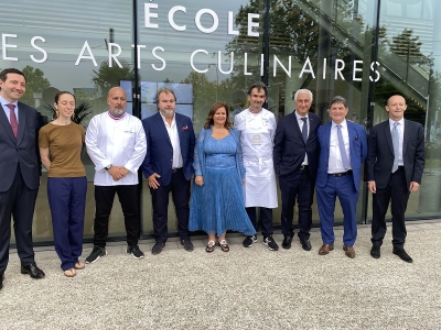 Inauguration de l&#039;école Lenôtre