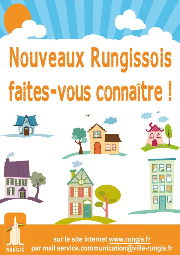 Nouveaux Rungissois, faites-vous connaître !